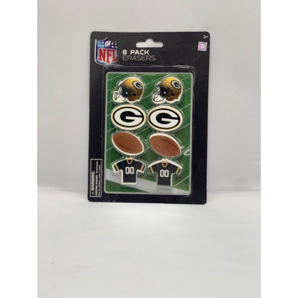 NFL Other - Green Bay Packers eraser set